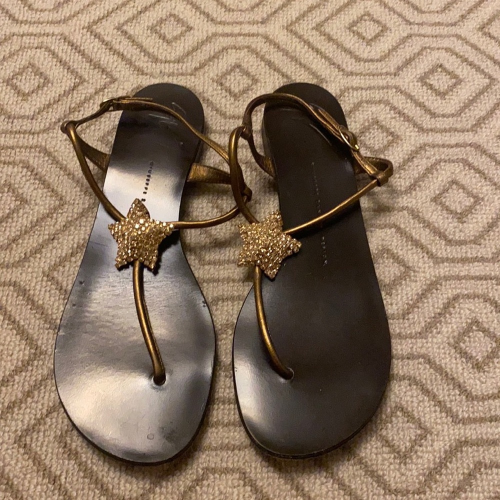 Giuseppe sandals with studded stars
